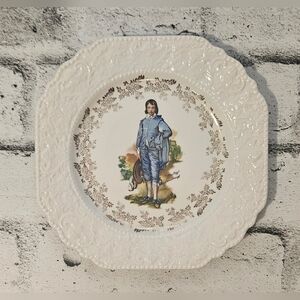 Lord Nelson Pottery Blue Boy Gainsborough Vintage Decorative Plate 8.75 Inch